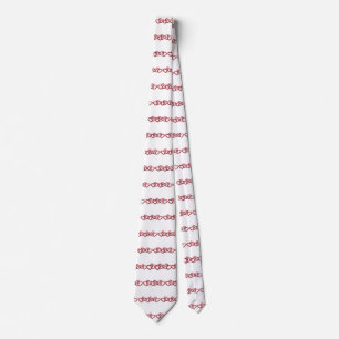 Valentine's Day Hearts Tie