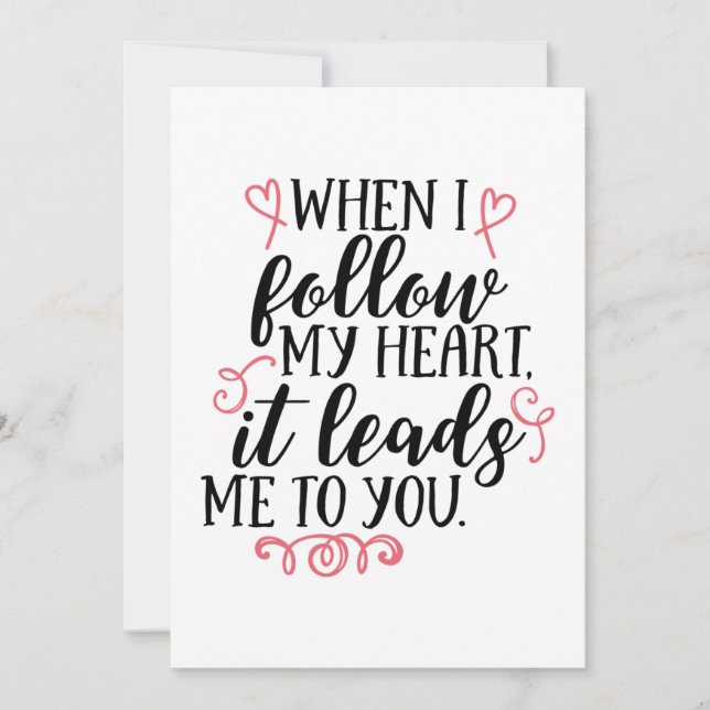 Valentines Day Holiday Card (Front)