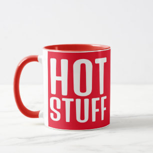 VALENTINE'S DAY HOT STUFF FUNNY COFFEE MUG