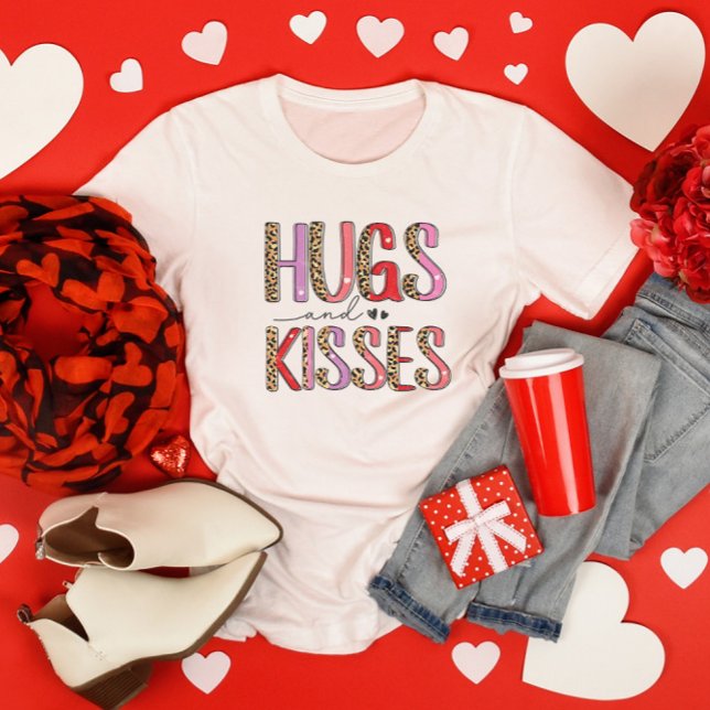 Valentine's Day Hugs and Kisses T-Shirt (Creator Uploaded)