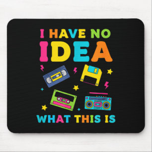 Valentines Day I Have No Idea What This Is Retro 8 Mouse Pad