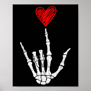 Valentines Day I Love You Hand Sign Asl Heart Wome