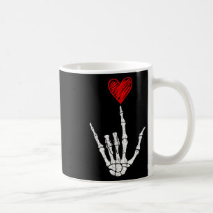 Valentines Day I Love You Hand Sign Asl Heart Wome Coffee Mug