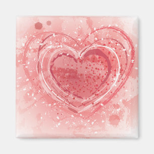 Valentine's Day Illustration Magnet