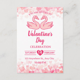 Valentine's Day Invitation Card