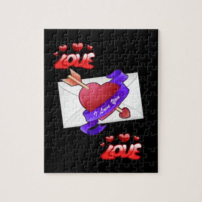 Valentine's Day Jigsaw Puzzle (Vertical)