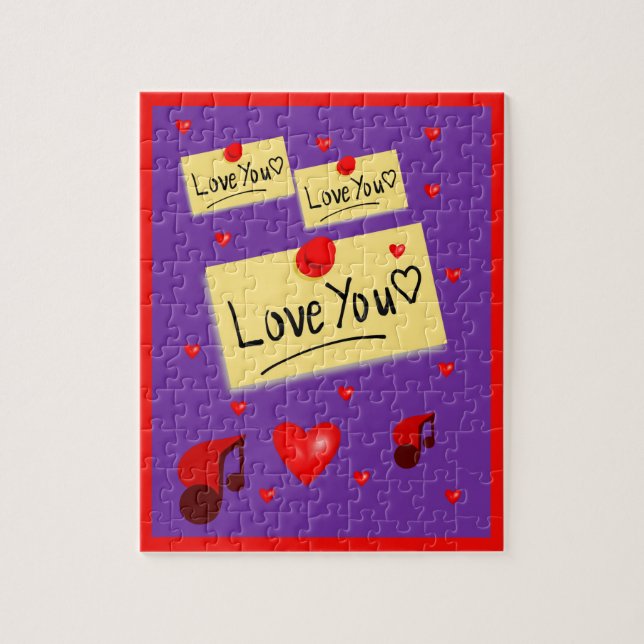 Valentine's Day Jigsaw Puzzle (Vertical)