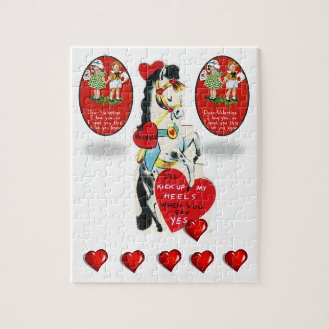 Valentine's Day Jigsaw Puzzle (Vertical)