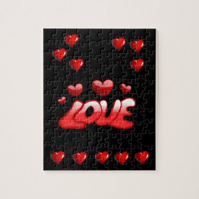 Valentine's Day Jigsaw Puzzle (Vertical)
