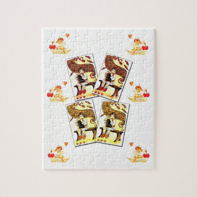 Valentine's Day Jigsaw Puzzle (Vertical)