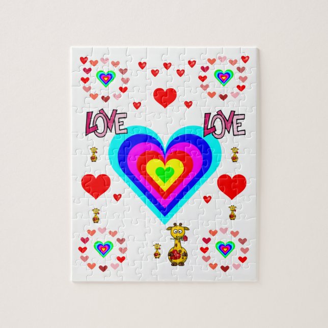 Valentine's Day Jigsaw Puzzle (Vertical)