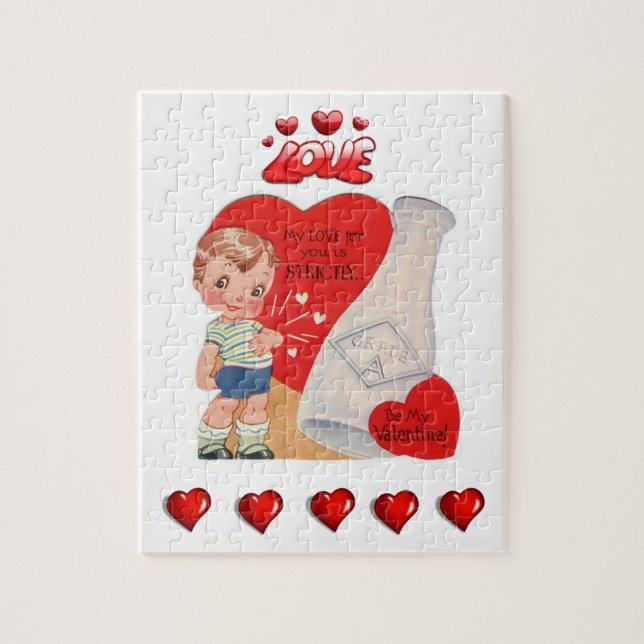 Valentine's Day Jigsaw Puzzle (Vertical)