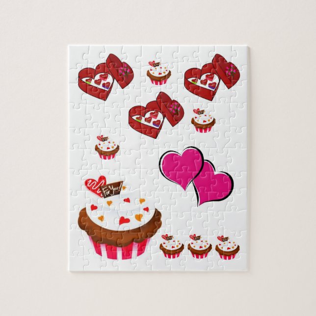 Valentine's Day Jigsaw Puzzle (Vertical)