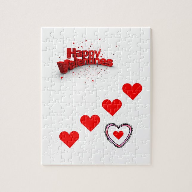 Valentine's Day Jigsaw Puzzle (Vertical)