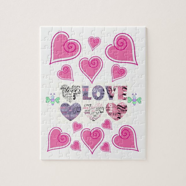 Valentine's Day Jigsaw Puzzle (Vertical)