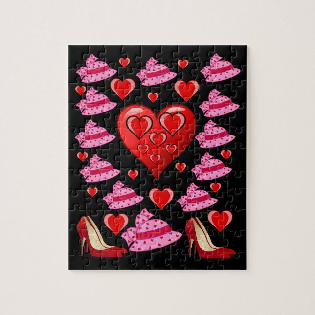 Valentine's Day Jigsaw Puzzle (Vertical)