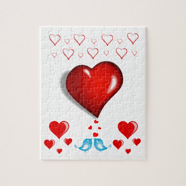 Valentine's Day Jigsaw Puzzle (Vertical)