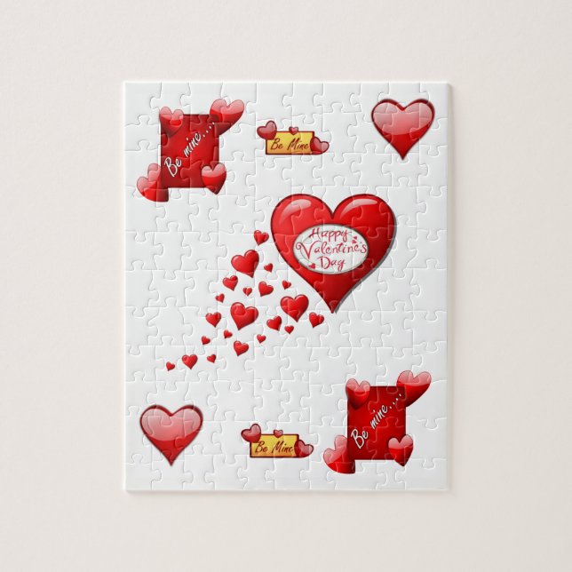 Valentine's Day Jigsaw Puzzle (Vertical)