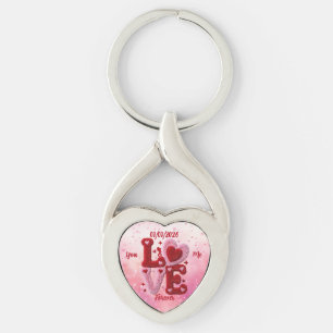 Valentine's Day Key Ring