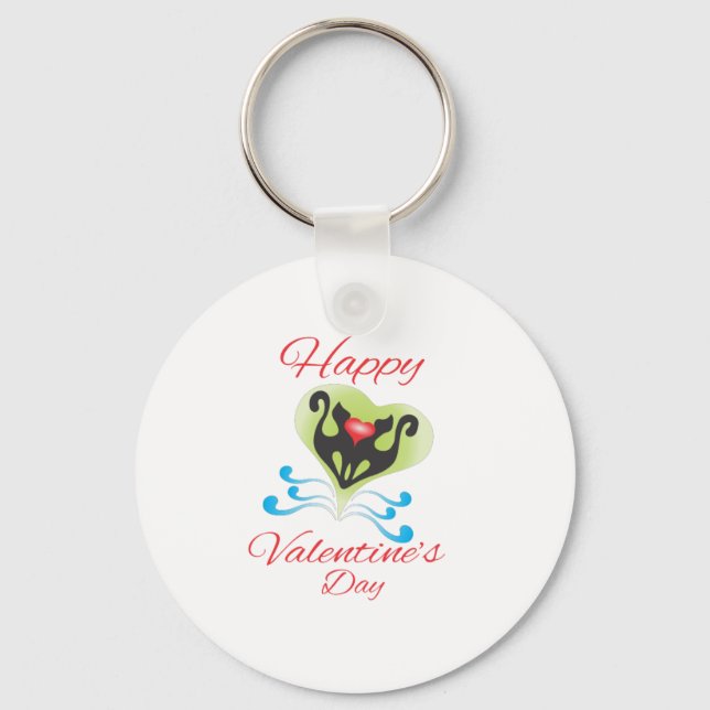valentine's day key ring (Front)