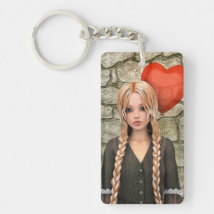 Valentines Day Key Ring