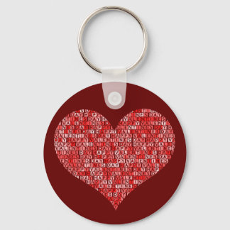 Valentine's Day Keychain