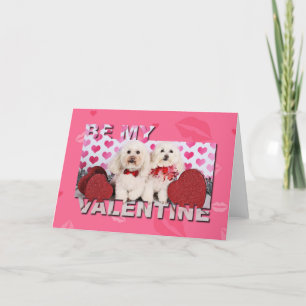 Valentine's Day - Kirby & Shelby - Poodles Holiday Card