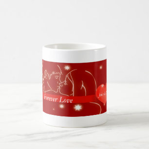 Valentine's Day Kiss Coffee Mug
