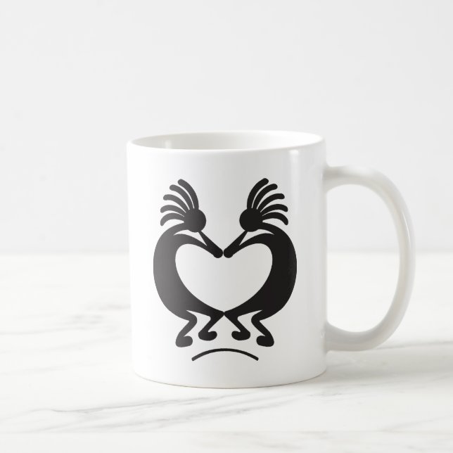Valentine's day Kokopelli Coffee Mug (Right)