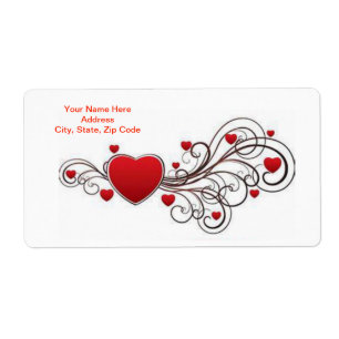 Valentine's Day Labels