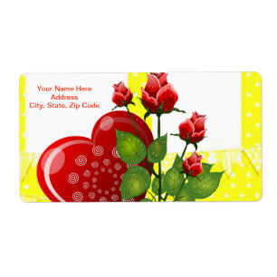 Valentine's Day Labels