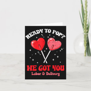 Valentines Day Labor Delivery Nurse P Scrub Top Wo Card