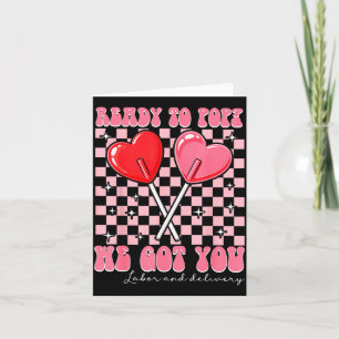 Valentines Day Labor Delivery Nurse P Scrub Top Wo Card