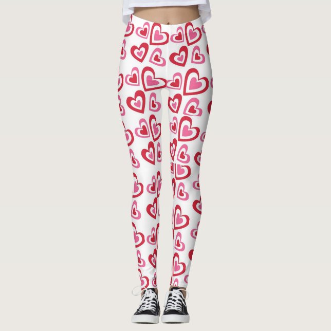 Valentine's Day Leggings (Front)