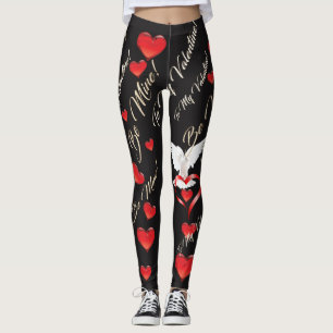Valentine's Day Leggings