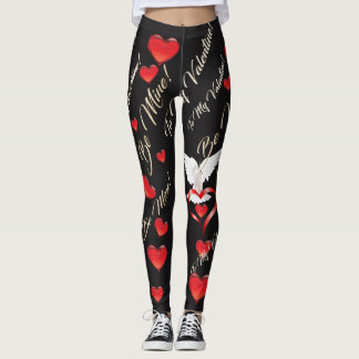 Valentine's Day Leggings