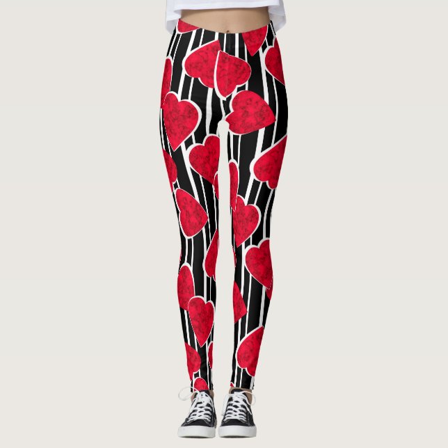 Valentine's day leggings (Front)