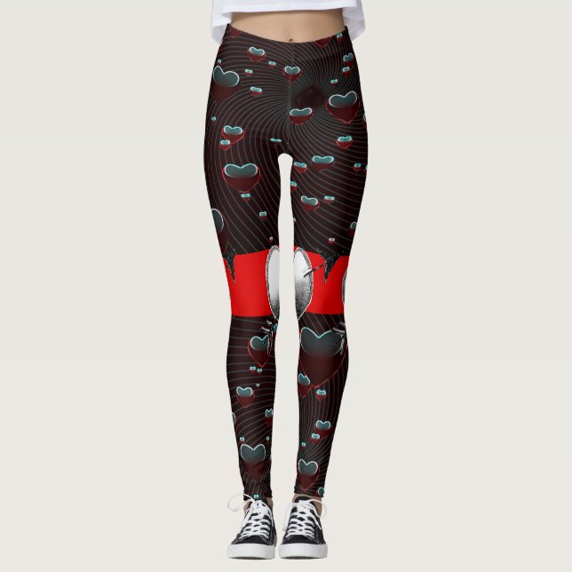 Valentine's Day Leggings Long (Front)