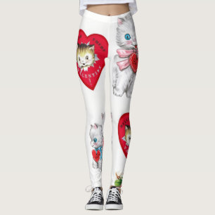Valentine's Day Leggings Long