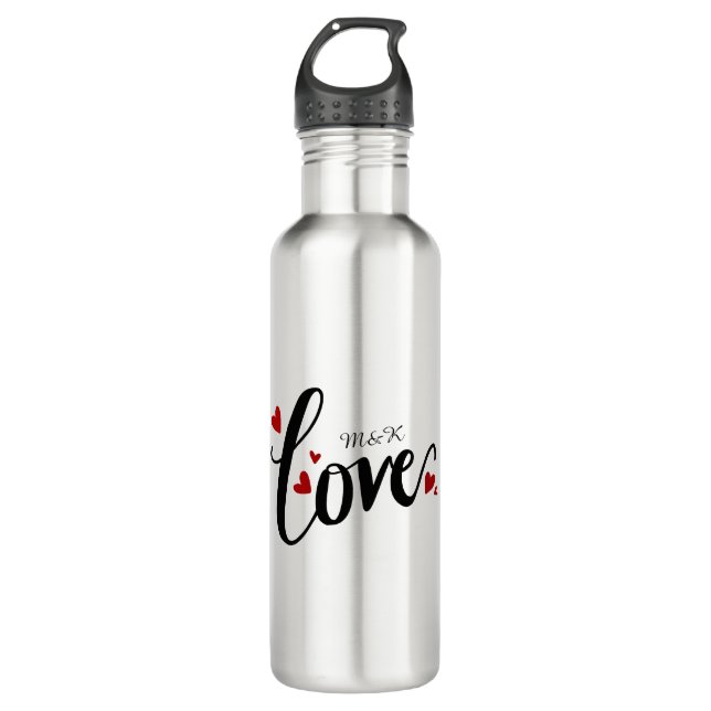 Valentines day love couple names initial Mug (Front)