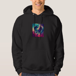 Valentine's Day Love Heart Galaxy Girlfriend Fianc Hoodie