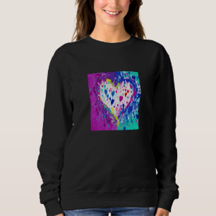 Valentine's Day Love Heart Girlfriend Fiancée Wife Sweatshirt