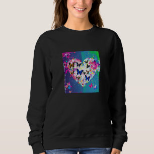 Valentine's Day Love Heart Girlfriend Fiancée Wife Sweatshirt