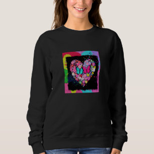 Valentine's Day Love Heart Girlfriend Fiancée Wife Sweatshirt