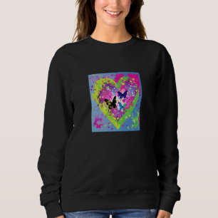 Valentine's Day Love Heart Girlfriend Fiancée Wife Sweatshirt