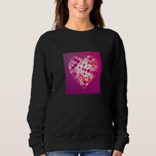 Valentine's Day Love Heart Girlfriend Fiancée Wife Sweatshirt