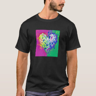 Valentine's Day Love Heart Girlfriend Fiancée Wife T-Shirt