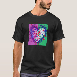 Valentine's Day Love Heart Girlfriend Fiancée Wife T-Shirt