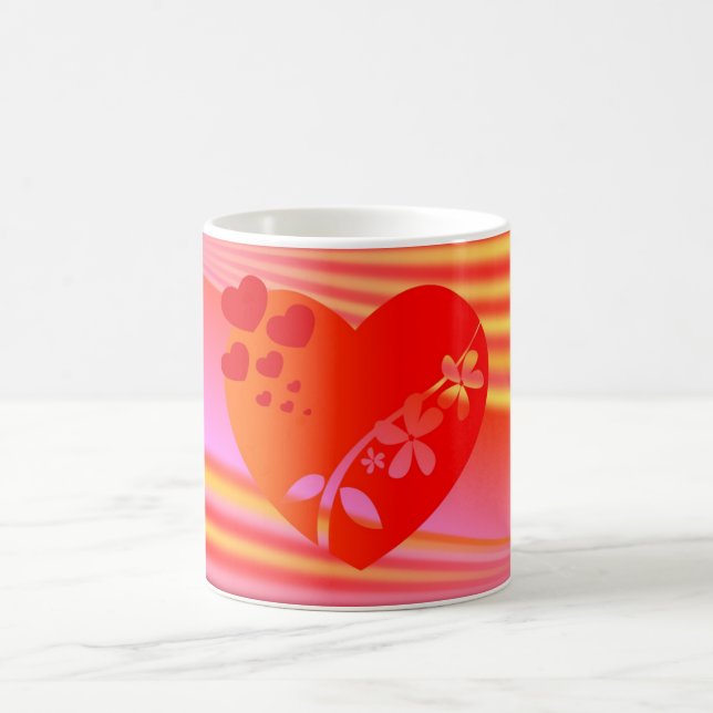 Valentine's day love heart mug (Center)
