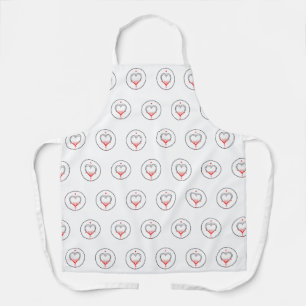 Valentine's Day Love & Hearts Apron